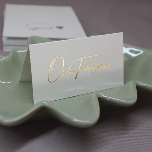 Winietka ślubna perłowa złota – przód