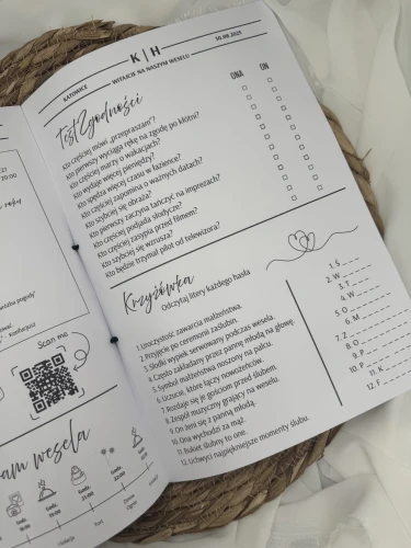 gazetka ślubna personalizowana zadania
