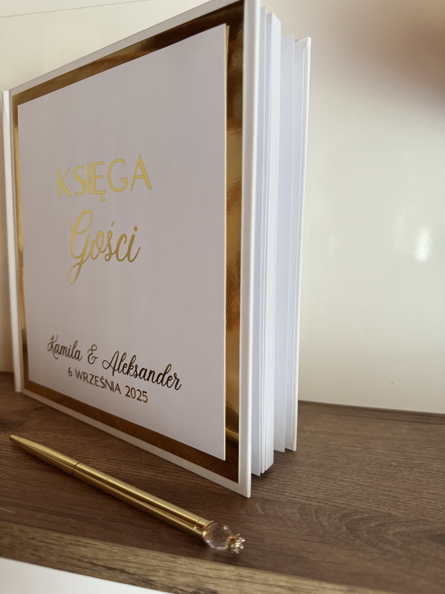 Księga gości weselnych personalizowana