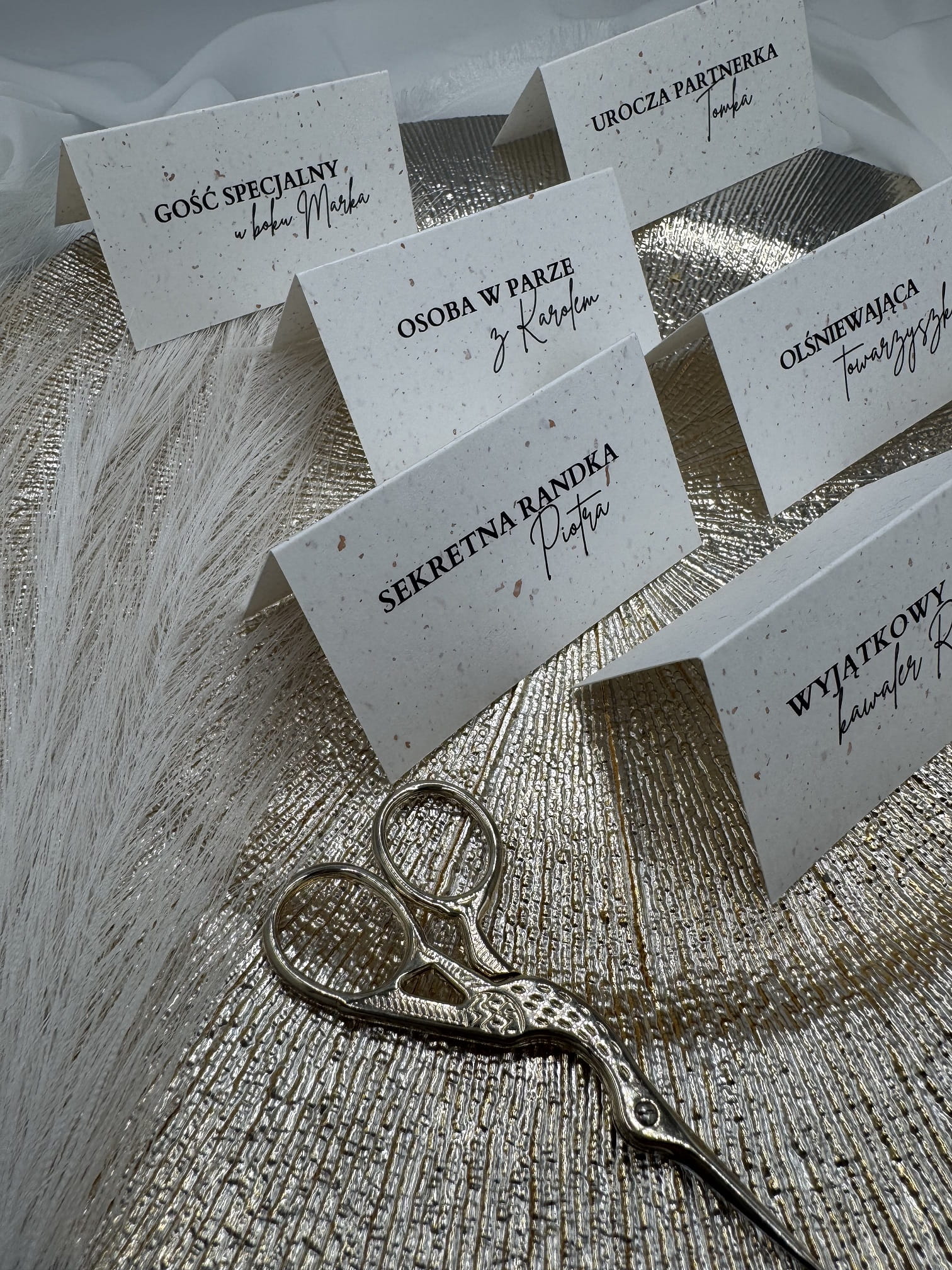 Personalizowane winietki na wesele