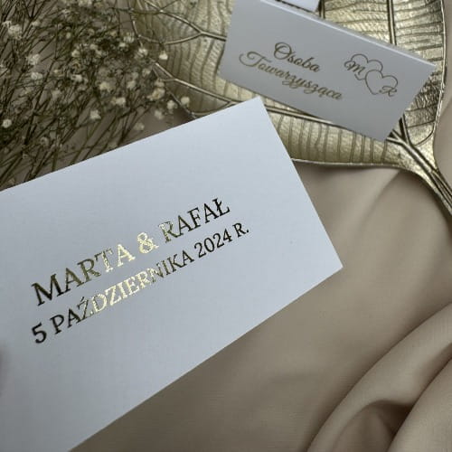 Personalizowane winietki glamour